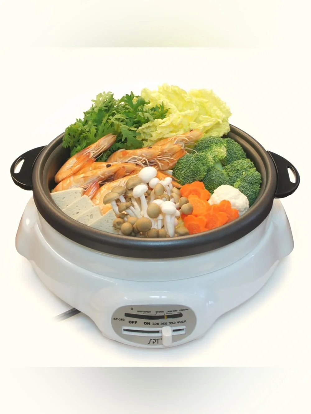 Sunpentown (SPT) ST-360 Shabu-Shabu Hotpot & BBQ Electric Pan Multi-Cooker